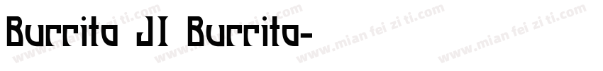 Burrito JI Burrito字体转换